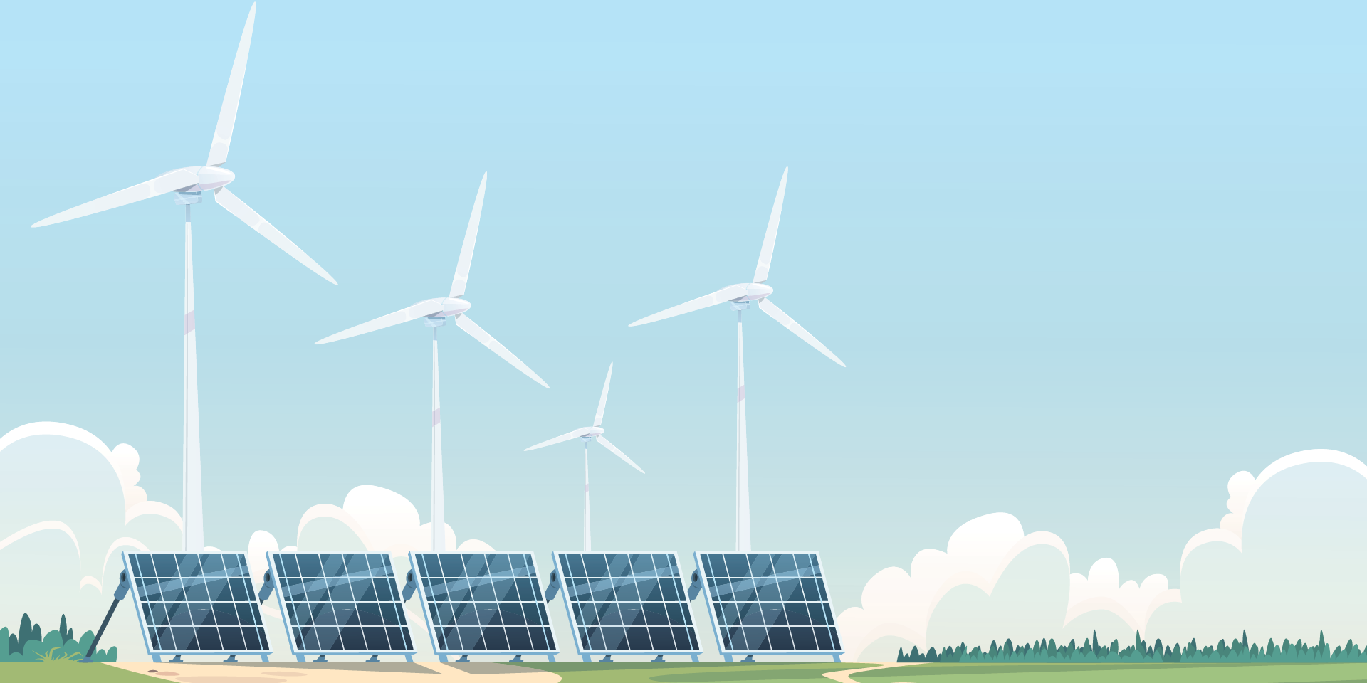 A header image for a blog about the number of renewable energy programs each state has